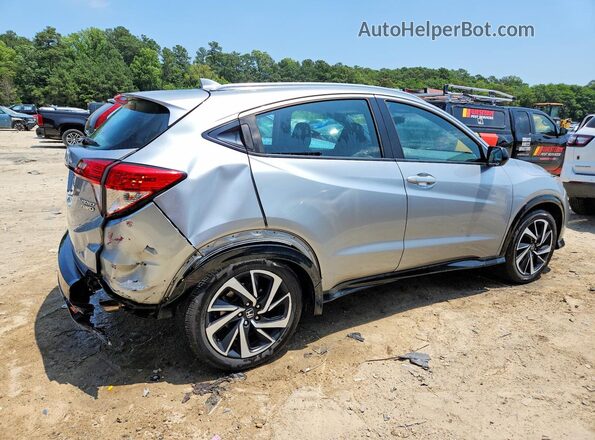 3CZRU6H14KG709406 2019 HONDA HR-V Серебряный Задняя правая четверть