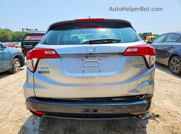 3CZRU6H14KG709406 2019 HONDA HR-V Серебряный Вид сзади