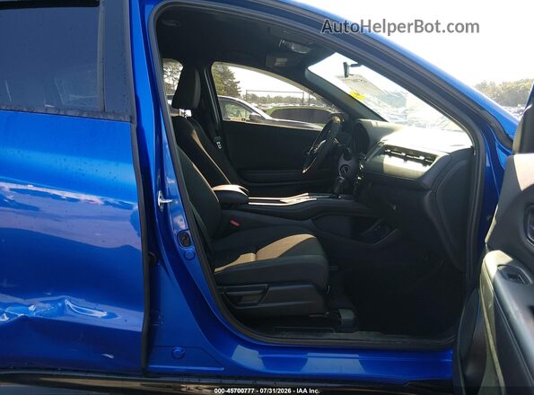 3CZRU6H14MM733158 2021 HONDA HR-V Blue Vista interior delantera