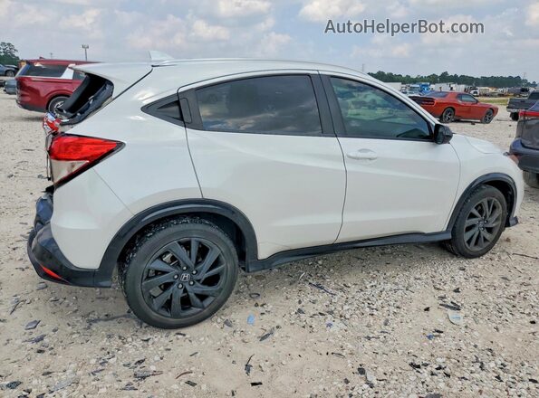 3CZRU6H14MM749943 2021 HONDA HR-V White Tył prawy