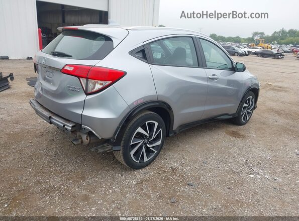 3CZRU6H15KG719717 2019 HONDA HR-V Silver Trasero derecho