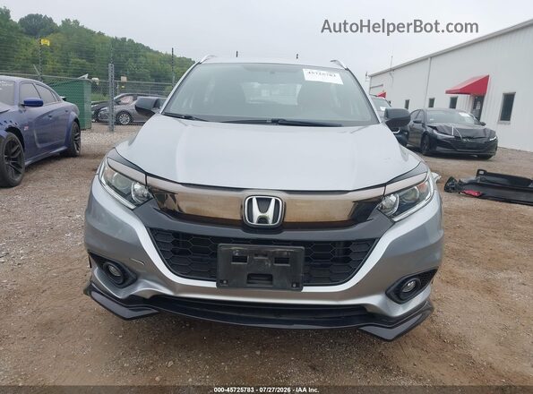 3CZRU6H15KG719717 2019 HONDA HR-V Silver Vista interior trasera