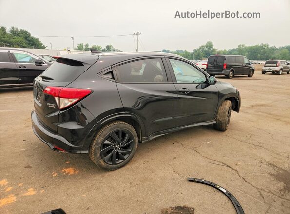 3CZRU6H15MM715509 2021 HONDA HR-V Black Rear right