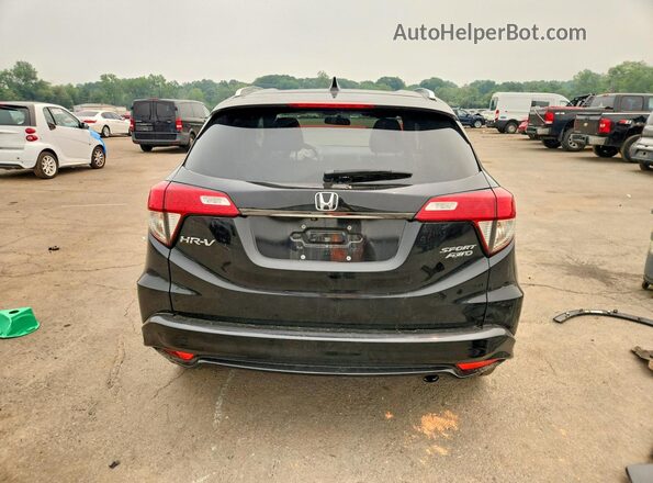 3CZRU6H15MM715509 2021 HONDA HR-V Black Rear view