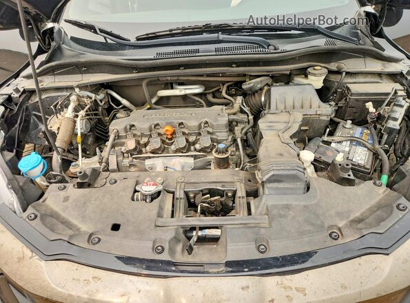 3CZRU6H15MM715509 2021 HONDA HR-V Black Engine compartment view
