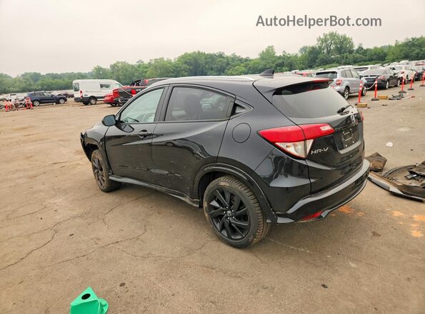 3CZRU6H15MM715509 2021 HONDA HR-V Black Rear left