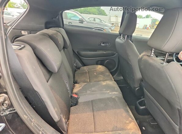 3CZRU6H15MM715509 2021 HONDA HR-V Black Rear interior view