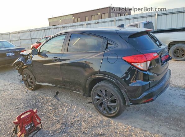 3CZRU6H15MM748476 2021 HONDA HR-V Black Rear left