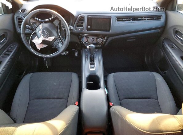 3CZRU6H15MM748476 2021 HONDA HR-V Black Dashboard view