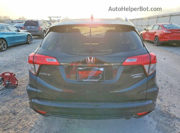 3CZRU6H15MM748476 2021 HONDA HR-V Black Rear view