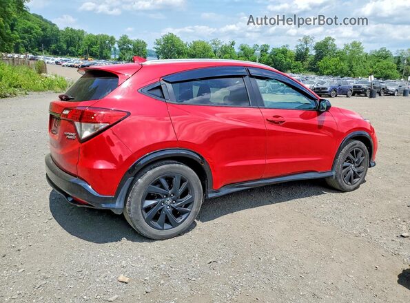 3CZRU6H15NM754893 2022 HONDA HR-V Red Հետևի աջ
