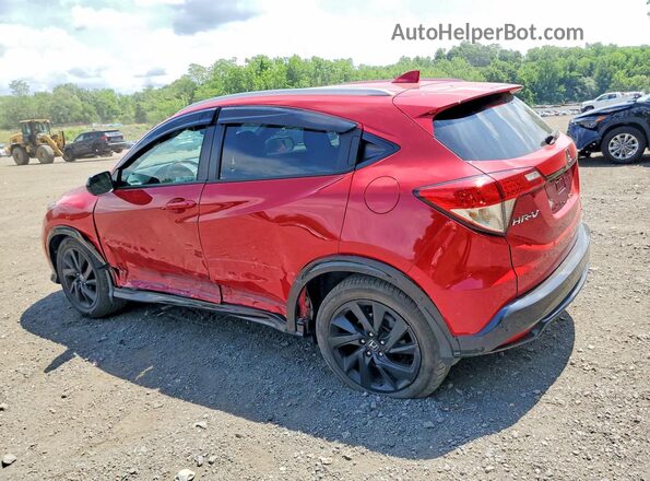 3CZRU6H15NM754893 2022 HONDA HR-V Red Հետևի ձախ