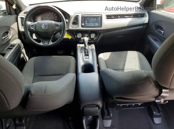 3CZRU6H15NM754893 2022 HONDA HR-V Red Առջևի վահանակի տեսք
