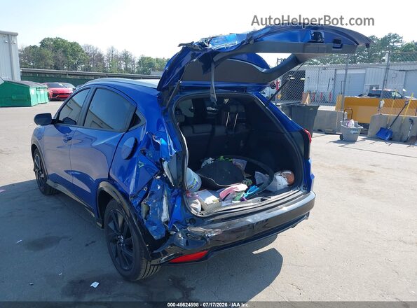 3CZRU6H15NM767031 2022 HONDA HR-V Синий Задняя левая четверть
