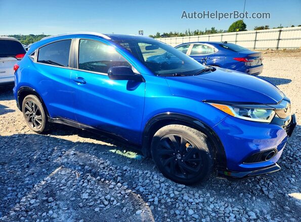 3CZRU6H15NM773623 2022 HONDA HR-V Blue წინა მარჯვენა