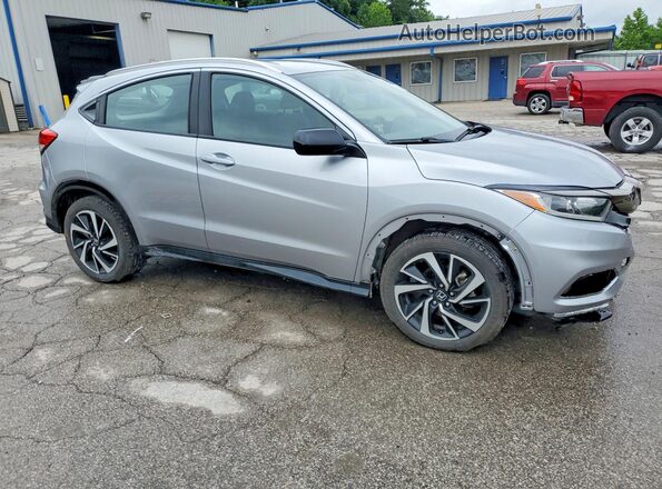 3CZRU6H16KM729951 2019 HONDA HR-V Silver Front right