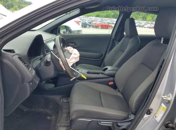 3CZRU6H16KM729951 2019 HONDA HR-V Silver Front interior view