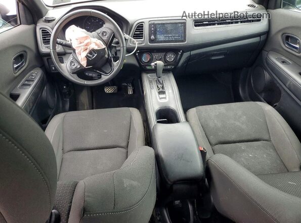 3CZRU6H16KM729951 2019 HONDA HR-V Silver Dashboard view