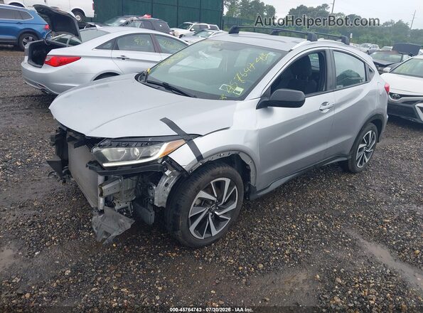 3CZRU6H16KM734521 2019 HONDA HR-V Silver Przód lewy