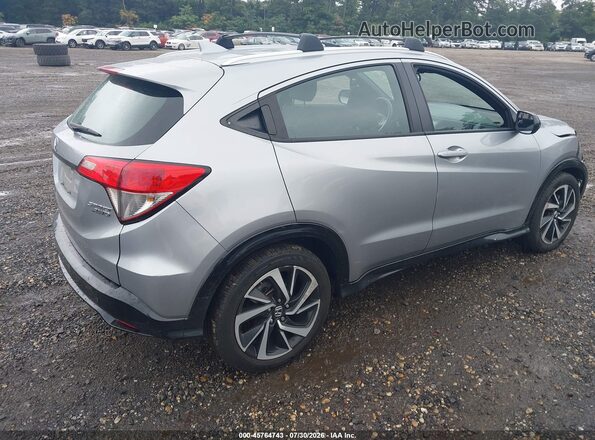 3CZRU6H16KM734521 2019 HONDA HR-V Silver Tył prawy