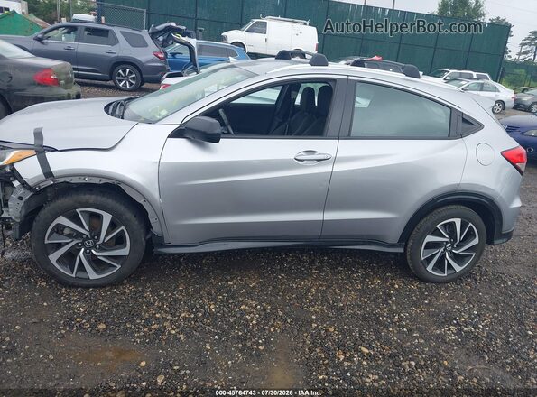 3CZRU6H16KM734521 2019 HONDA HR-V Silver Widok wnętrza 360 stopni