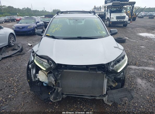 3CZRU6H16KM734521 2019 HONDA HR-V Silver Widok zestawu wskaźników