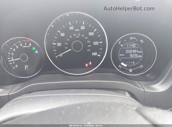 3CZRU6H16KM734521 2019 HONDA HR-V Silver 