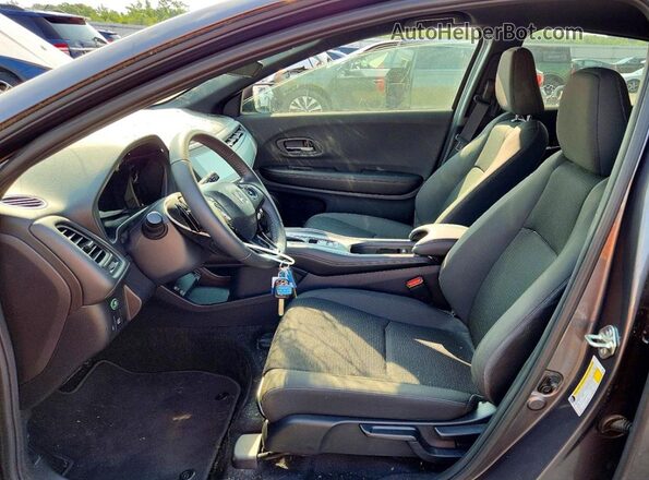 3CZRU6H16MM706902 2021 HONDA HR-V Gray Вид салону спереду