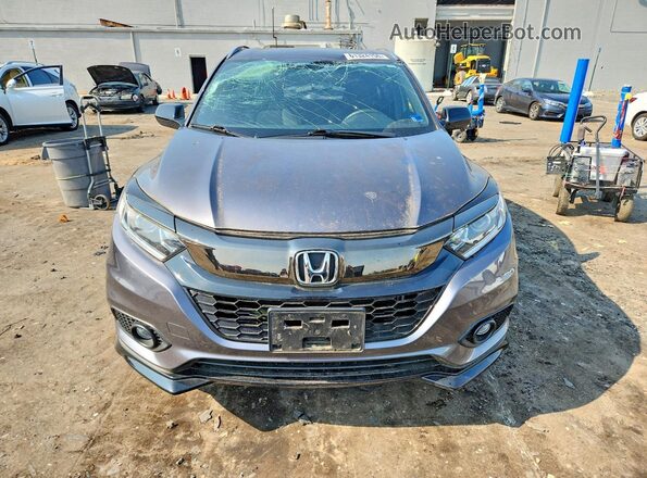 3CZRU6H16MM706902 2021 HONDA HR-V Gray Вид спереду