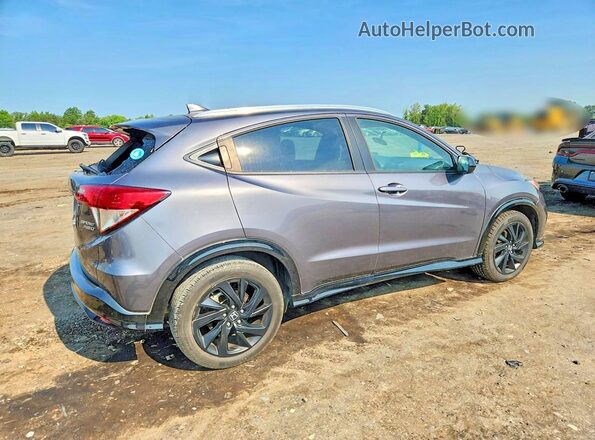 3CZRU6H16MM706902 2021 HONDA HR-V Gray Задня права чверть