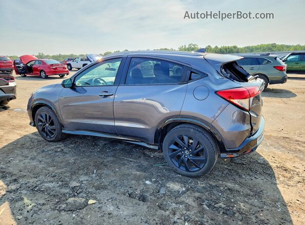 3CZRU6H16MM706902 2021 HONDA HR-V Gray Задня ліва чверть