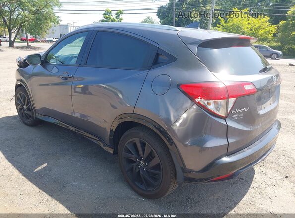 3CZRU6H16MM740385 2021 HONDA HR-V Gray Задня ліва чверть