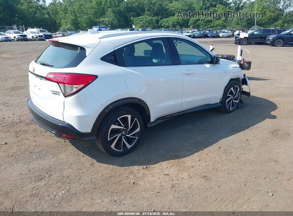 3CZRU6H17KM702936 2019 HONDA HR-V Белый Задняя правая четверть