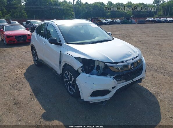3CZRU6H17KM702936 2019 HONDA HR-V Белый Вид спереди