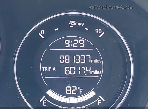 3CZRU6H17KM702936 2019 HONDA HR-V Белый 