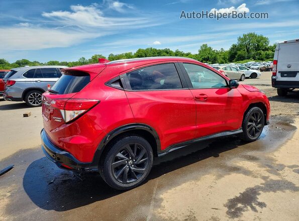 3CZRU6H17NM726044 2022 HONDA HR-V Red უკანა მარჯვენა