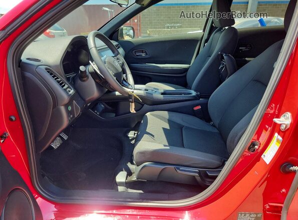 3CZRU6H17NM726044 2022 HONDA HR-V Red წინა სალონის ხედი