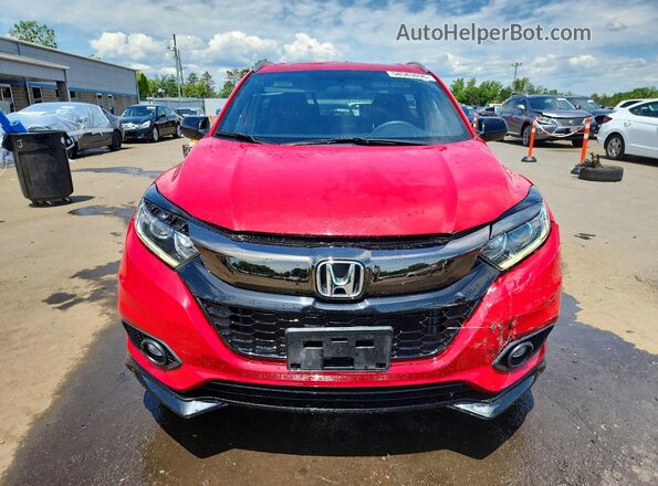 3CZRU6H17NM726044 2022 HONDA HR-V Red წინა ხედი