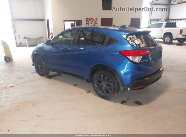 3CZRU6H17NM769573 2022 HONDA HR-V Blue Tył lewy