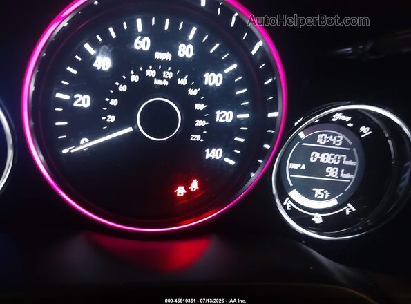 3CZRU6H17NM769573 2022 HONDA HR-V Blue Widok tylnych siedzeń