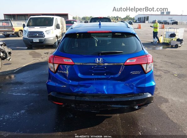 3CZRU6H18KG709666 2019 HONDA HR-V Blue 