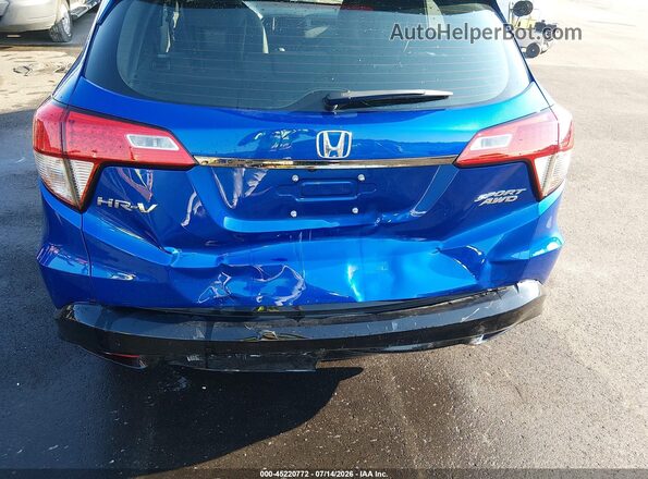 3CZRU6H18KG709666 2019 HONDA HR-V Blue 