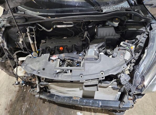 3CZRU6H18KG717041 2019 HONDA HR-V Black Widok wnętrza z tyłu