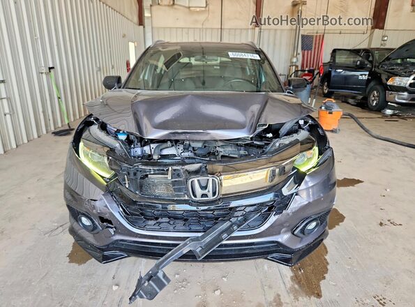 3CZRU6H18KG717265 2019 HONDA HR-V Gray Вид спереду