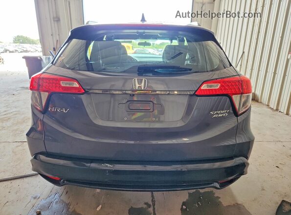 3CZRU6H18KG717265 2019 HONDA HR-V Gray Вид ззаду