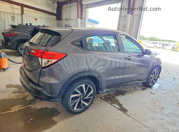 3CZRU6H18KG717265 2019 HONDA HR-V Gray Задня права чверть