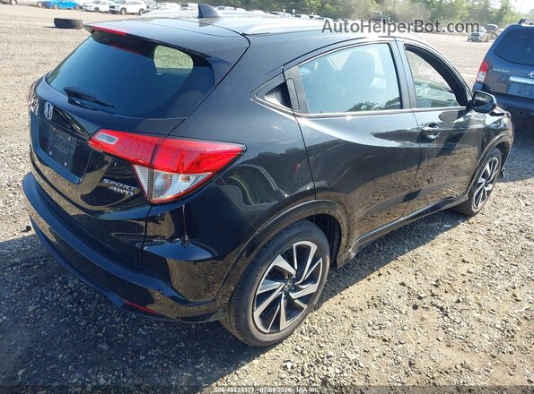 3CZRU6H18KG724958 2019 HONDA HR-V Black Rear right