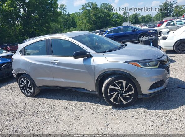 3CZRU6H18LG701844 2020 HONDA HR-V Silver Widok wnętrza 360 stopni