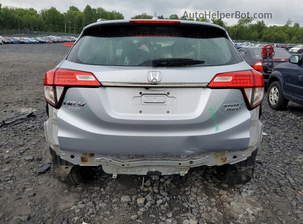 3CZRU6H18LM703501 2020 HONDA HR-V Silver უკანა ხედი