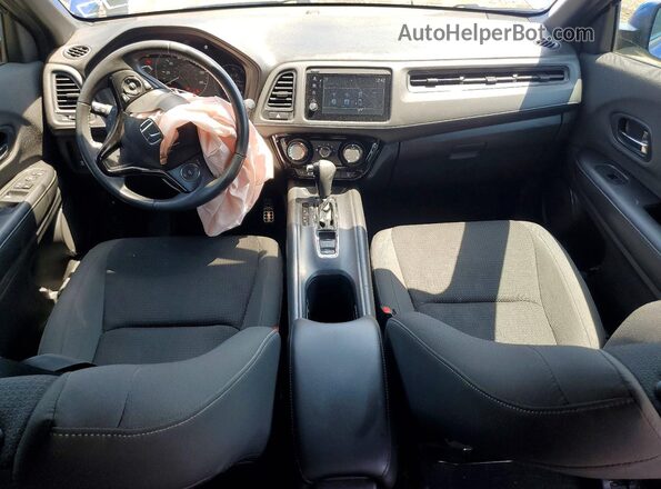 3CZRU6H18MM719781 2021 HONDA HR-V Blue Առջևի վահանակի տեսք